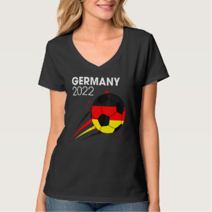 Germany 2022 Soccer Team German Flag Men Boys T-Shirt