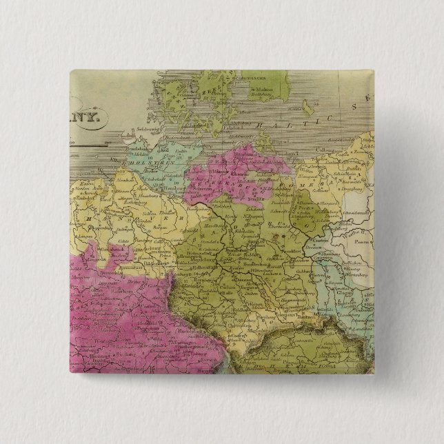 Germany 20 15 cm square badge (Front)