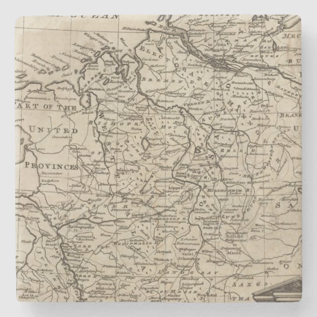 Germany 21 stone coaster (Front)