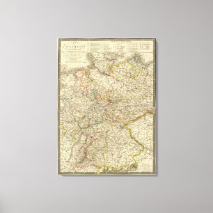 Germany 25 canvas print