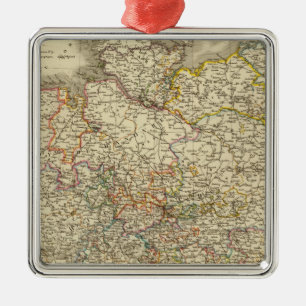 Germany 2 metal tree decoration