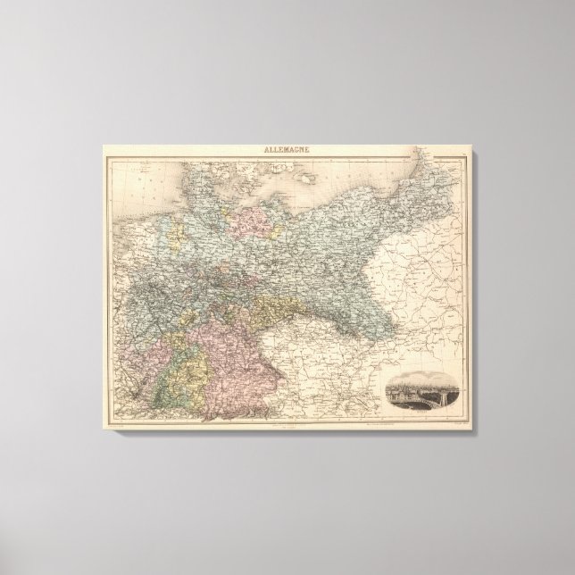 Germany 30 canvas print (Front)