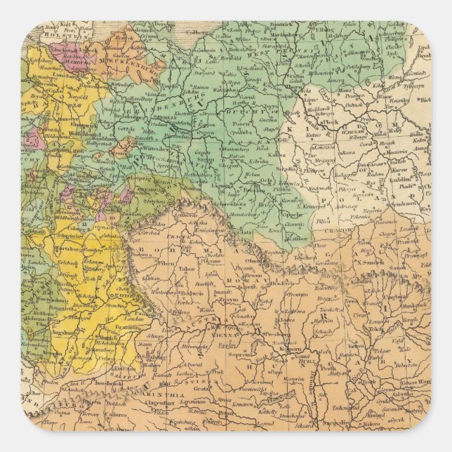 Germany 30 square sticker (Front)