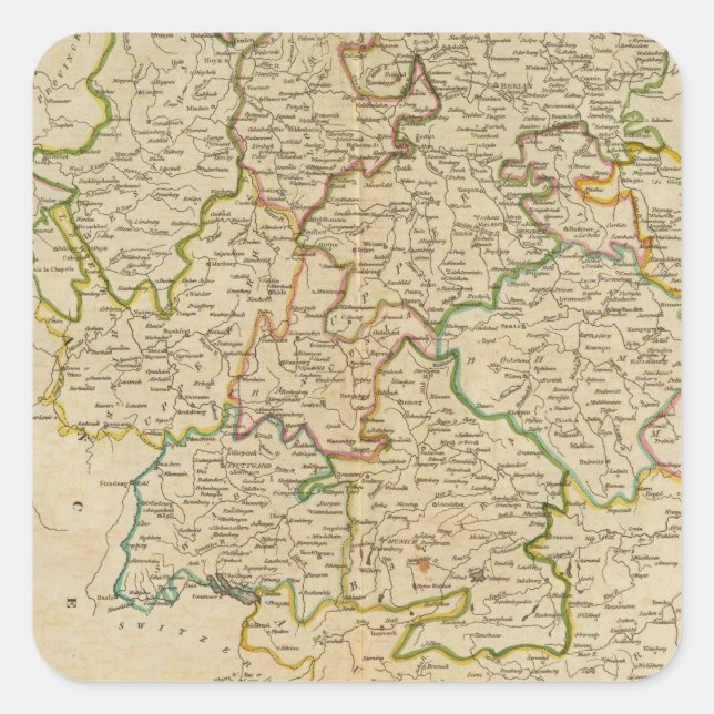 Germany 32 square sticker (Front)