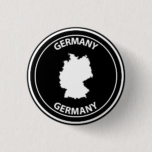 Germany 3 Cm Round Badge