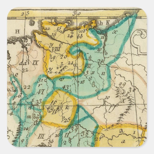 Germany 4 square sticker (Front)