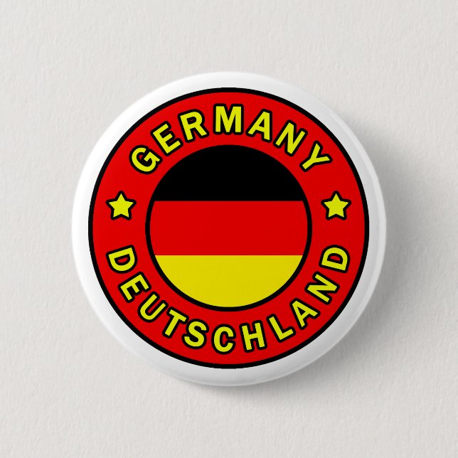 Germany 6 Cm Round Badge (Front)
