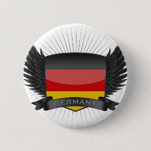 GERMANY 6 CM ROUND BADGE
