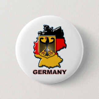Germany 6 Cm Round Badge