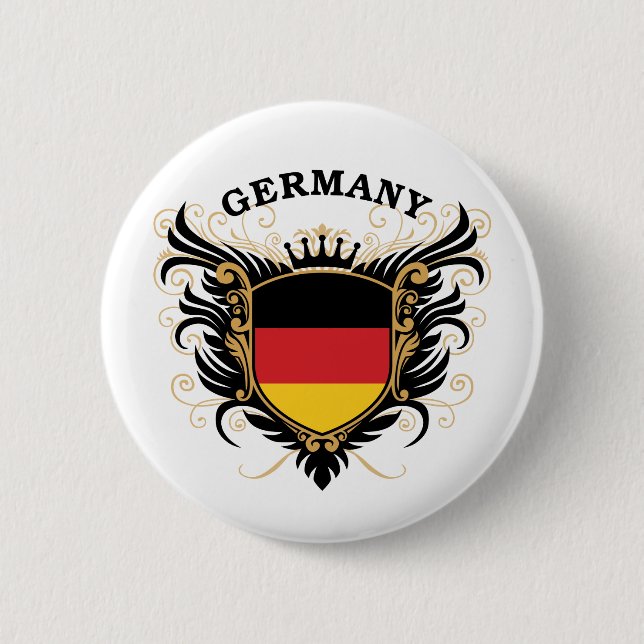 Germany 6 Cm Round Badge (Front)