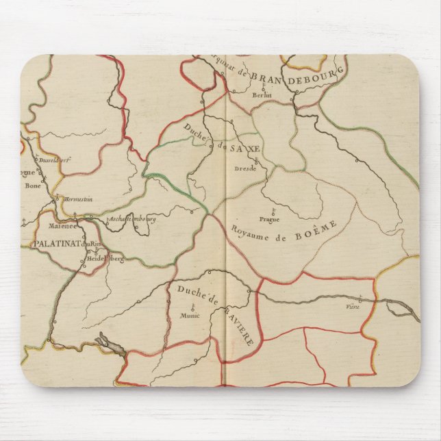 Germany and Austria Mouse Mat (Front)