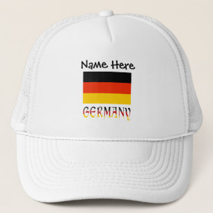 Germany and German Flag Personalised Trucker Hat