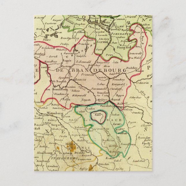 Germany and Poland Postcard (Front)