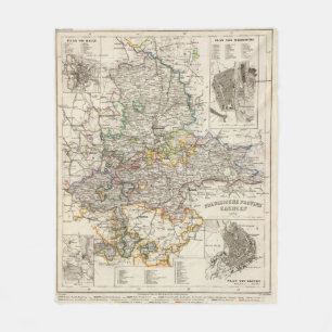 Germany and Prussia Fleece Blanket