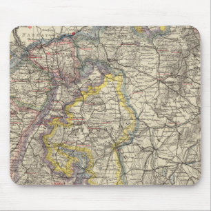 Germany and Switzerland Mouse Mat