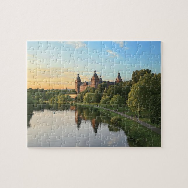 Germany, Aschaffenburg, Schloss (castle) Jigsaw Puzzle (Horizontal)