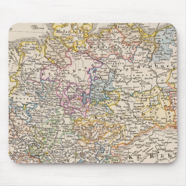 Germany at the time the 30 year old war mouse mat (Front)