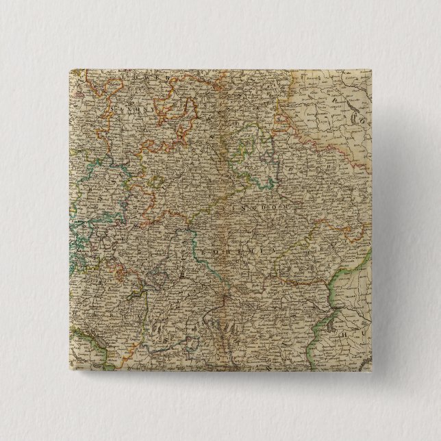 Germany, Austria, Bohemia 15 Cm Square Badge (Front)