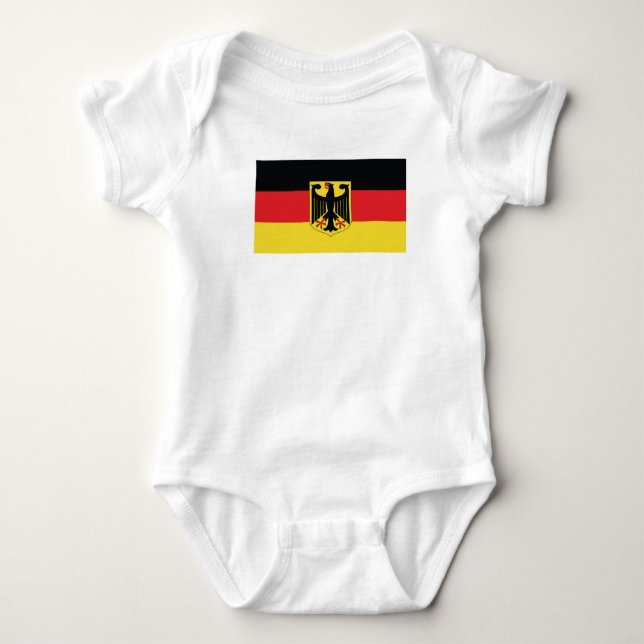 Germany Baby Bodysuit (Front)