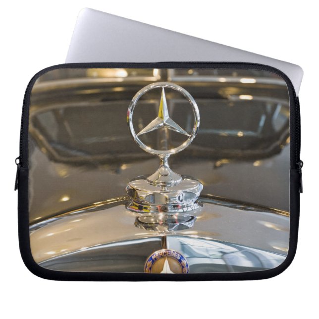 Germany, Baden-Wurttemberg, Stuttgart. Mercedes Laptop Sleeve (Front)