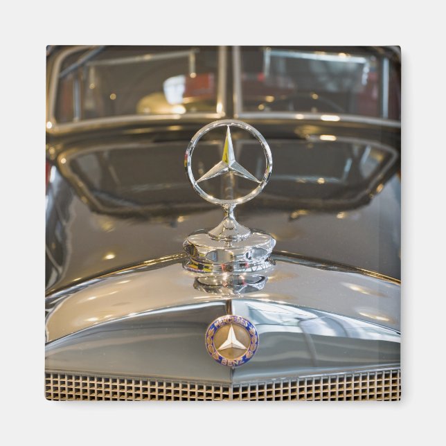 Germany, Baden-Wurttemberg, Stuttgart. Mercedes Magnet (Front)