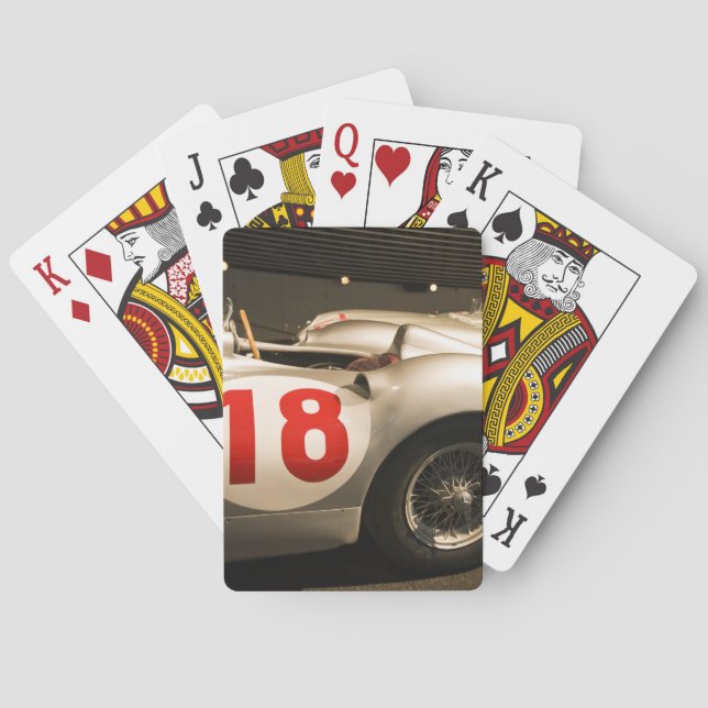Germany, Baden-Wurttemberg, Stuttgart. Playing Cards (Back)