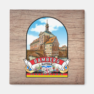 Germany Bamberg Vintages Souvenir Magnet