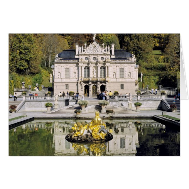 Germany, Bavaria, Linderhof Castle. Linderhof (Front Horizontal)