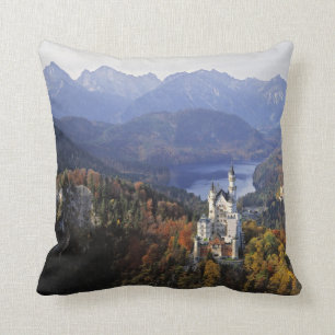 Germany, Bavaria, Neuschwanstein Castle. Cushion