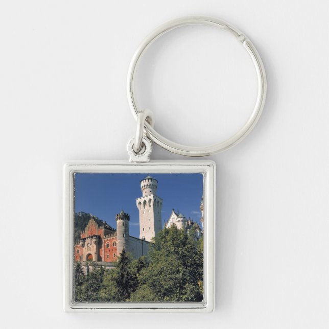 Germany, Bavaria, Neuschwanstein Castle. Key Ring (Front)