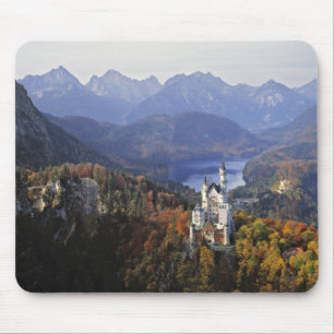Germany, Bavaria, Neuschwanstein Castle. King Mouse Mat