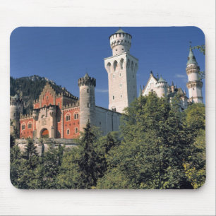 Germany, Bavaria, Neuschwanstein Castle. Mouse Mat