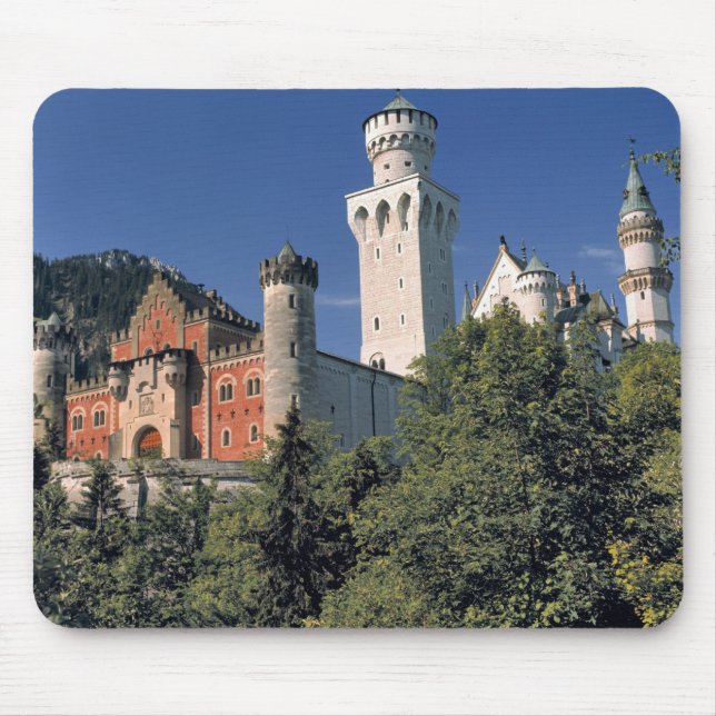 Germany, Bavaria, Neuschwanstein Castle. Mouse Mat (Front)