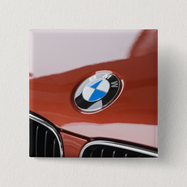 Germany, Bayern-Bavaria, Munich. BMW Welt Car 2 15 Cm Square Badge (Front)