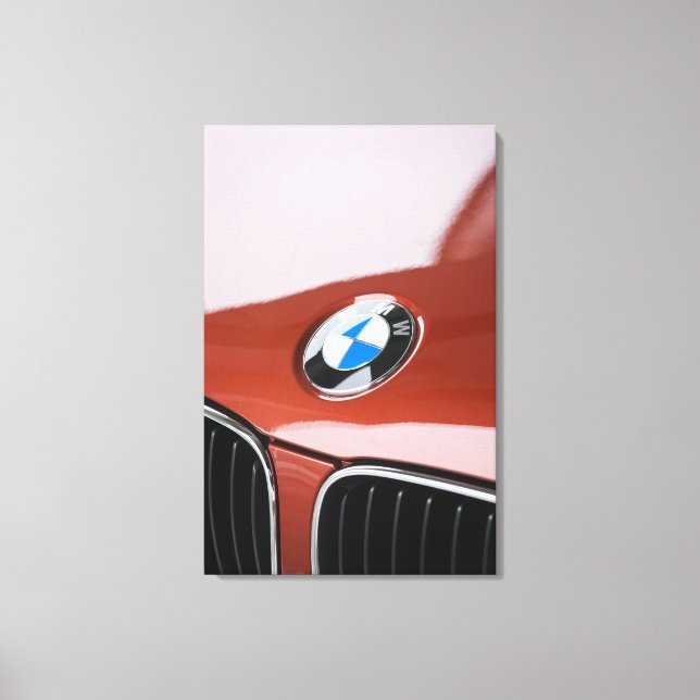 Germany, Bayern-Bavaria, Munich. BMW Welt Car 2 Canvas Print (Front)
