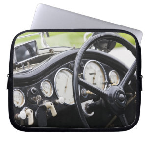 Germany, Bayern-Bavaria, Munich. BMW Welt Car 3 Laptop Sleeve