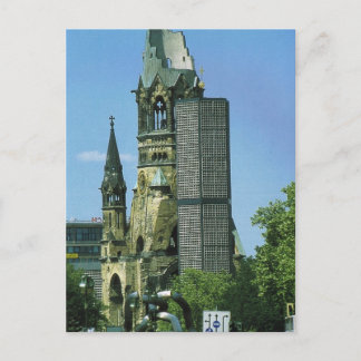 Germany, Berlin, Kurustendamm,  Wilhelm Kirche Postcard