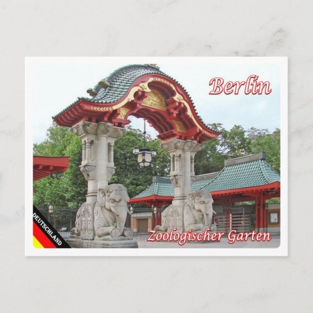 Germany - Berlin - Zoological Garden - Postcard (Front)