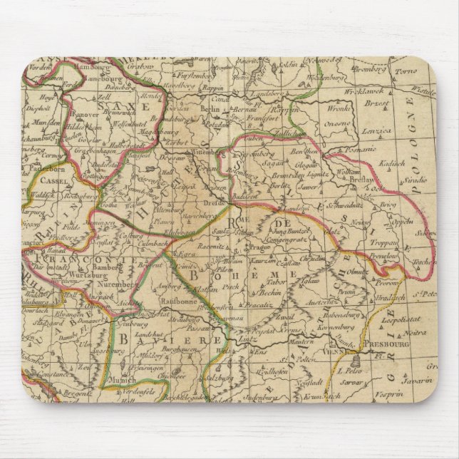 Germany, Bohemia Mouse Mat (Front)