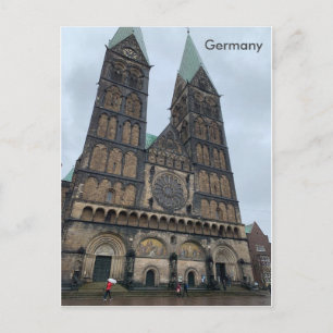 Germany, Bremen Cathedral, Bremen Postcard