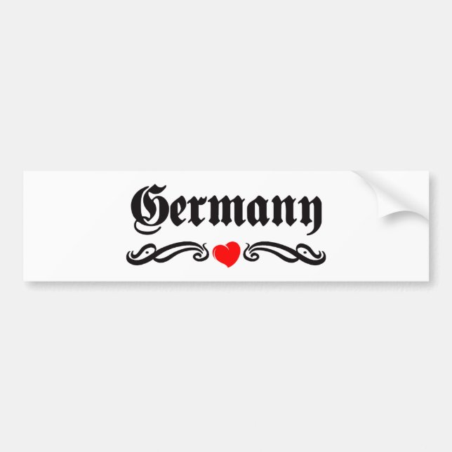 Germany Bumper Sticker (Front)