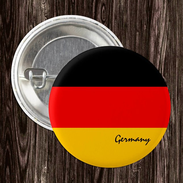 Germany button, patriotic German Flag fashion 3 Cm Round Badge (Creator Uploaded)
