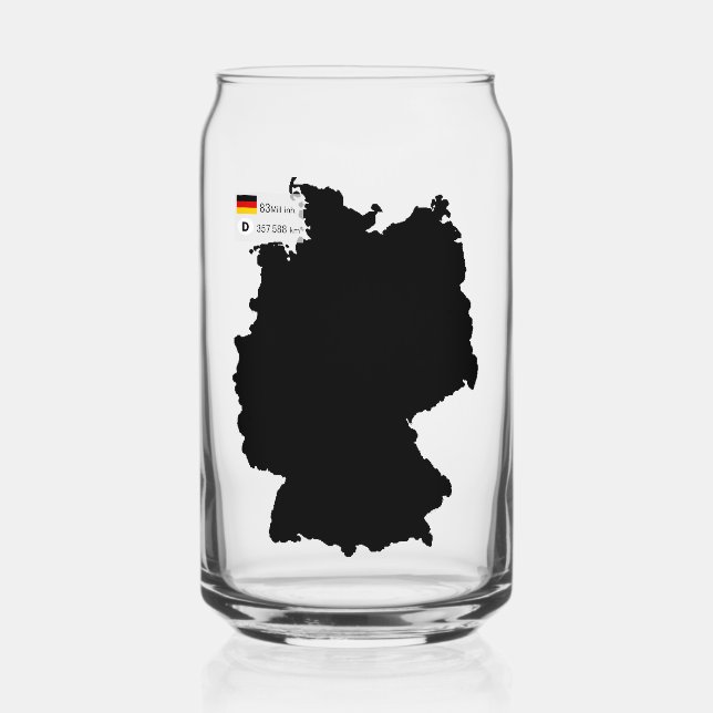 Germany Can Glass (Front)