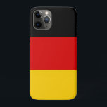 germany iPhone 11 pro case<br><div class="desc">Flag of Germany. The flag of Germany is a tricolour consisting of three equal horizontal bands displaying the national colours of Germany: black, red, and gold. The flag was first adopted as the national flag of modern Germany in 1919, during the Weimar Republic. The colour schemes of black-red-gold and black-white-red...</div>