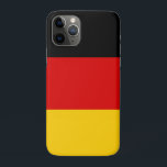 germany iPhone 11 pro case<br><div class="desc">Flag of Germany. The flag of Germany is a tricolour consisting of three equal horizontal bands displaying the national colours of Germany: black, red, and gold. The flag was first adopted as the national flag of modern Germany in 1919, during the Weimar Republic. The colour schemes of black-red-gold and black-white-red...</div>