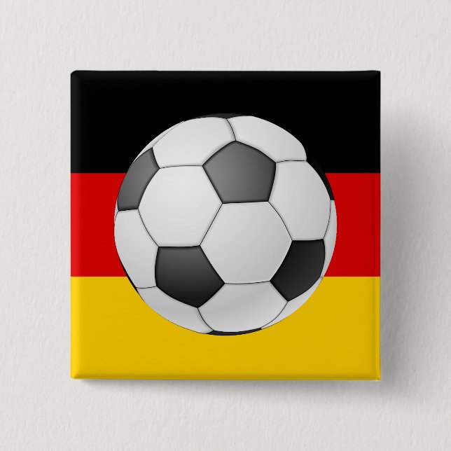 Germany Champions 2014 15 Cm Square Badge (Front)