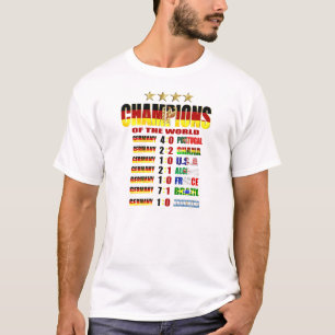 Germany Champions of the World Road to Victory T-Shirt