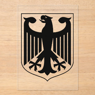 Germany Coat of arms Acrylic Invitations