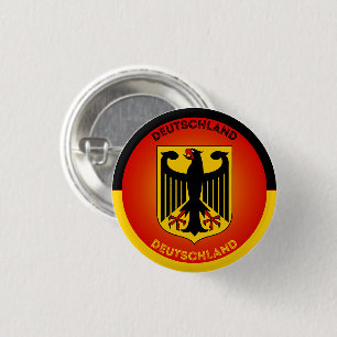 Germany Coat of Arms Circle Shape 3 Cm Round Badge