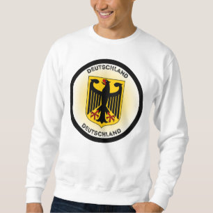 Germany Coat of Arms Circle Shape Sweatshirt